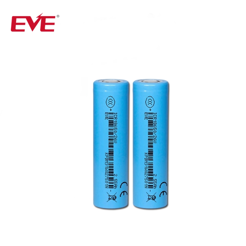 EVE 18650 3.6V 26V battery