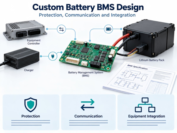 Custom Battery BMS Design: Protection, Communication and Integration