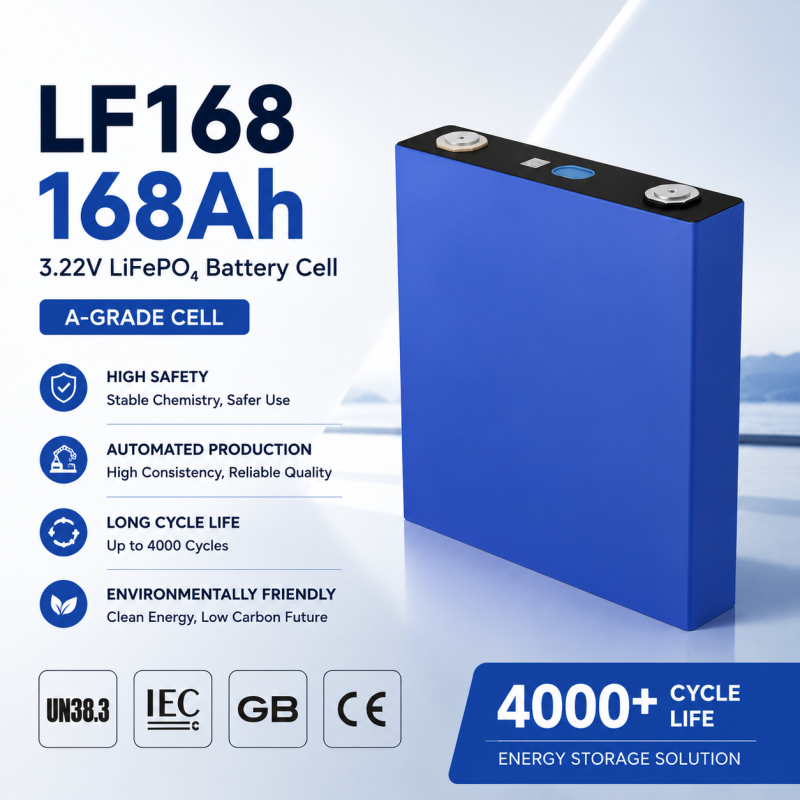 EVE LF168Ah 3.2V 168Ah LiFePO4 Battery Cell